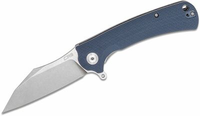 CJRB J1901-GYC Talla zsebkés 9 cm, Stonewash, szürke-kék, G10 (CNC textúra)