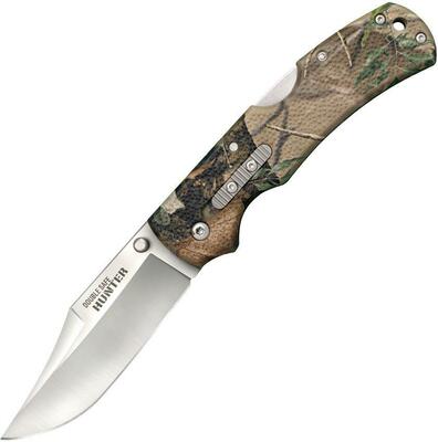 Cold Steel 23JE Double Safe Hunter Camouflage lovecký kapesní nůž 8,9 cm, maskovací, GFN