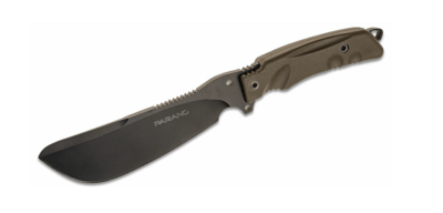 Fox Knives FX-0107153 Parang Bushcraft-Jungle vnější nůž 17cm, Tan, Forprene, pouzdro, nástroje