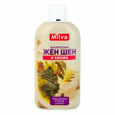 Milva Šampon ŽENŠEN a chinin 200 ml