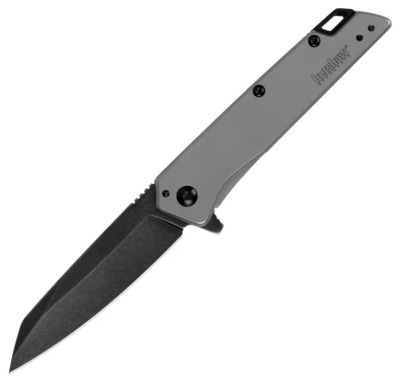 Kershaw K-1365 MISDIRECT zsebkés rásegítéssel 7,6 cm, Blackwash, szürke, teljesen acél