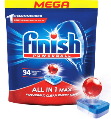 Finish Powerball Allin1 Max tablety do umývačky 94ks