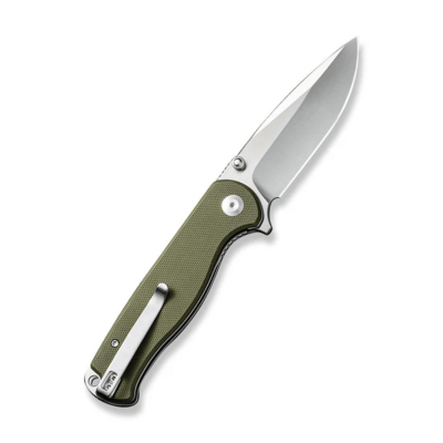 S23054B-2 Sencut Errant OD Green G10 Handle
Satin Finished 9Cr18MoV Blade
Liner Lock