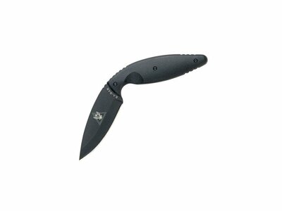 KA-BAR KB-1482 TDI LARGE taktikai kés 9,5 cm, teljesen fekete, Zytel, tok