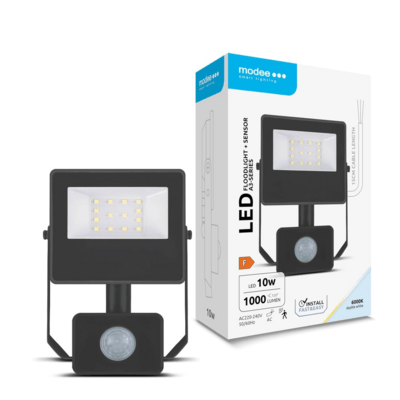 ML-FLS6000K10WSA3N Modee Lighting LED Reflektor A3 series + Sensor 10W 120° 6000K (1000 lumen) ERP