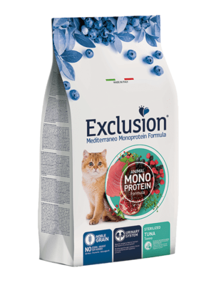 EXCLUSION NGCST03 CAT granulátum sterilizált macskáknak - tonhal, 300g