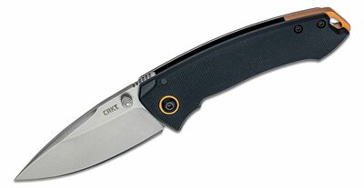 CRKT CR-2522 Tuna Compact Silver kapesní nůž 6,9 cm, Stonewash, černá, G10