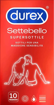 Durex kondom 10ks Settebello