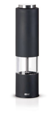AdHoc EP22  Elektrický mlynček na korenie a soľ TROPICA čierny 21,5 cm