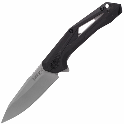 Kershaw K-1385 AIRLOCK vreckový nôž s asistenciou 7,6 cm, čierna, GFN