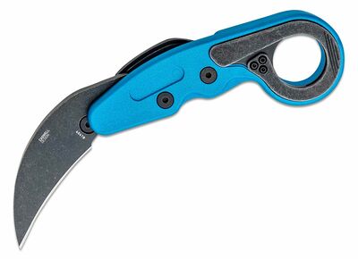 CRKT CR-4041B Provoke® Blue Metallic všestranný vreckový nôž 6,3, čierno-modrá, Grivory, kinematika
