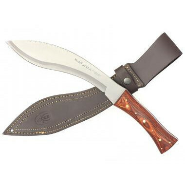 KUKRI-26M Muela 260mm full tang penge, rózsafa pakkafa