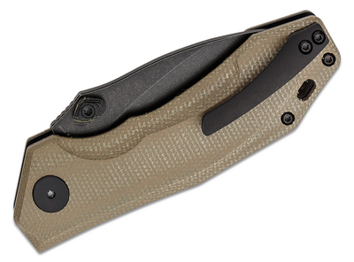 PFP04KAMDW Petrified Fish PFP04
Havrog Black Stonewash K110 khaki Micarta