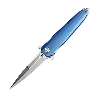 1810G-BUM Artisan Hornet Blue M390 Titanium