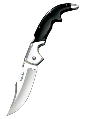Cold Steel 62MB Espada Nagy zsebkés 14 cm, fekete, alumínium, G10