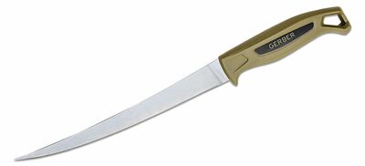 Gerber 31-004133 Ceviche Fillet  9'' filetovací nôž 22,8 cm, zelená, polypropylén, plastové puzdro