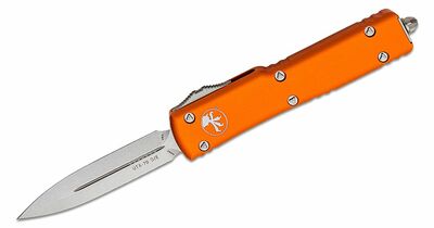 Microtech 147-10OR UTX-70 Standard Orange automata kés 6,1 cm, Stonewash, narancs, alumínium