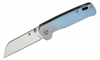 QSP Kés QS130-R Penguin Titanium Bue Stonewash zsebkés 7,8 cm, kék, titán