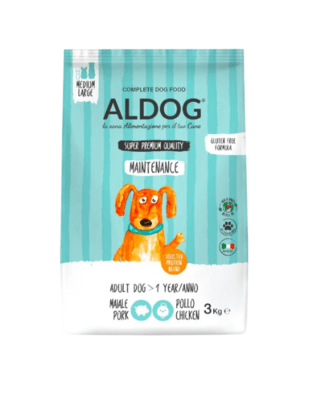 Aldog Maintenance M/L granule pre aktívne dospelé psy, stredné/veľké plemená, 3 kg