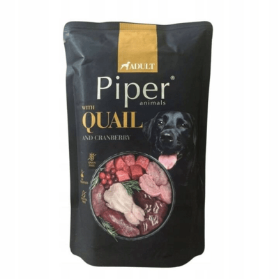 PIPER 12802535 tasak kutyáknak - fürj/áfonya 500g