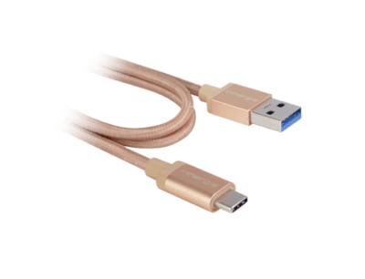 Innergie MagiCable USB kábel 1m (USB-C a USB-A) zlatá