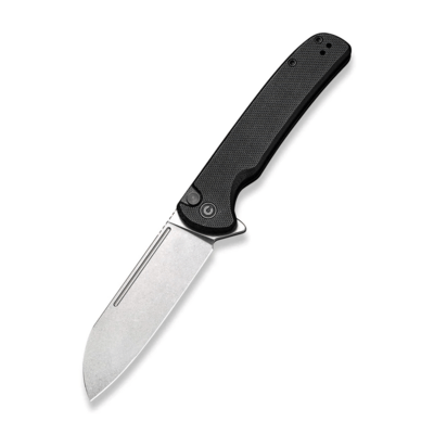 CIVIVI C20022-1 Chevalier vreckový nôž 8,8 cm, Stonewash, čierna, G10