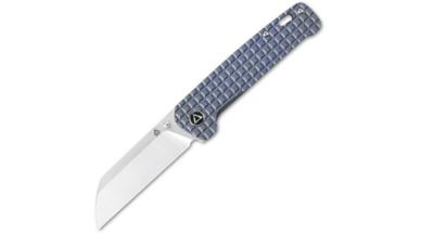 QS130-RFRG1 QSP Knife Penguin 154CM, Titanium Frag, blue, stonewashed RFRG1