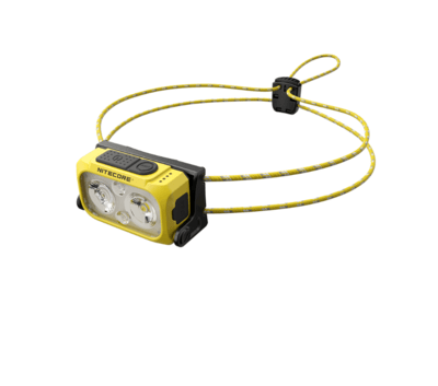 Nitecore NU21 Speed Yellow nabíjateľná čelovka 360 lúmenov, 500 mAh, USB-C, žltá
