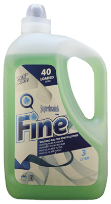 Well Done Fine White prací gél na biele prádlo 3 L