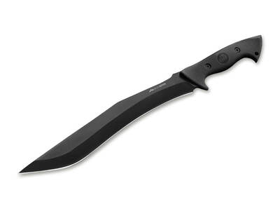 Outdoor Edge 02OE008 Brush Demon vnější nůž 34cm, černá, TPR, nylonové pouzdro