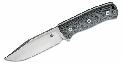 QSP Knife QS134-B Bison Denim vnější nůž 11,5 cm, modrá, Micarta, pouzdro Kydex