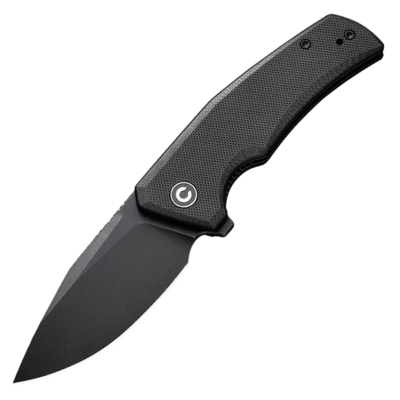 CIVIVI C23006-1 Regulatron vreckový nôž 7,6 cm, Black Stonewash, čierna, G10