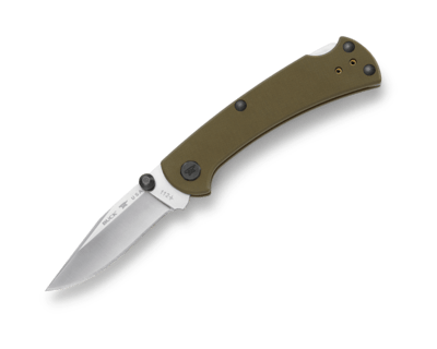 Buck BU-0112GRS3 112 Slim Pro TRX O.D. Green vreckový nôž 7,6 cm, zelená, G10