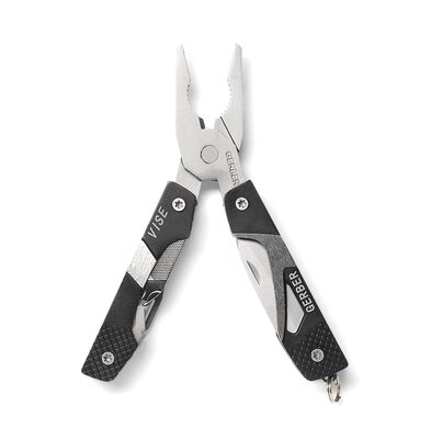 Gerber 31-000021 Vise Pocket Tool multifunkcionális szerszám - fogó, acél, fekete, alumínium, 10 fun