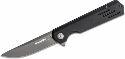 Black Fox BF-740 TI REVOLVER vreckový nôž 9,2 cm, šedá, titán, čierna, G10