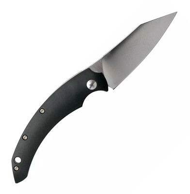 FX-518 FOX knives  SLIM DRAGOTAC "PIEMONTES" BASTINELLI DESIGN FRN BLACK HDL