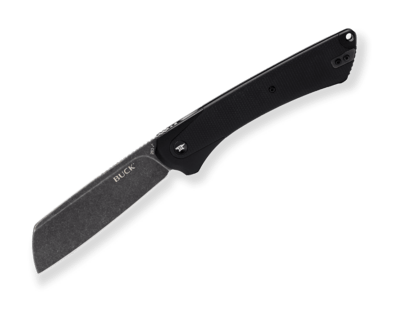 Buck BU-0263BKS1 HiLine XL Black vreckový nôž 9,5 cm, Black Stonewash, čierna, hliník 