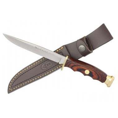 BWF-14 Muela 140mm penge, korall pakkafa, sárgaréz szerelvények