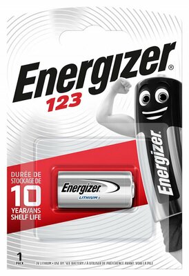 Energizer Lithium Photo EL123AP / CR123A 3V lithiová baterie 1ks 7638900052008