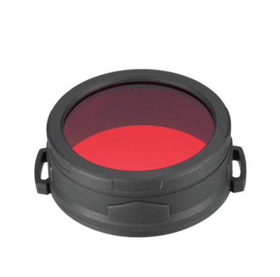 Nitecore NFR65 červený plastový filtr pro svítidla o průměru 65 mm