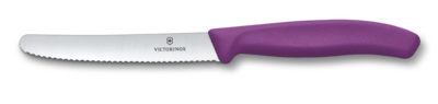 Victorinox Swiss Classic 6.7835.C1 nôž na rajčiny/stolovanie 11 cm, fialová, polypropylén