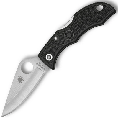 Spyderco LBKP3 Ladybug 3 malý vreckový nôž 5 cm, Satin, čierna, FRN, bez spony