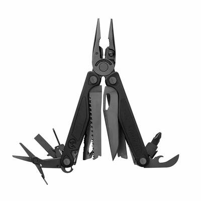 Leatherman LTG832601 CHARGE PLUS BLACK multifunkčný nástroj 19 funkcií, celočierna