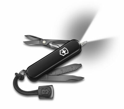 Victorinox 0.6226.31P Signature Lite Onyx Black multifunkčný nôž 58 mm, čierna, 7 funkcií 