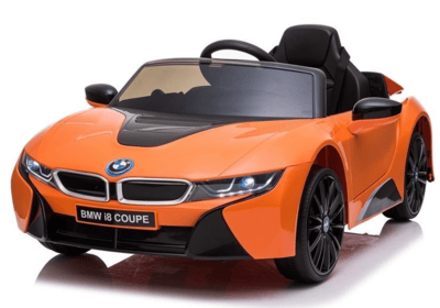 10 JiaJia Cars BMW i8 oranžová 12V4AH