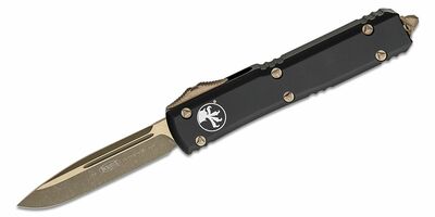 Microtech 121-13AP Ultratech Bronze Standard automatický nůž 8,8 cm, Apocalyptic, černá, hliník