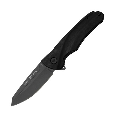 Buck BU-0843BKS Sprint Ops fekete zsebkés 8 cm, Cerakote, fekete, Micarta