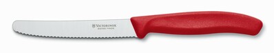 Victorinox 6.7831 nôž na paradajky a salámu 11 cm, červená