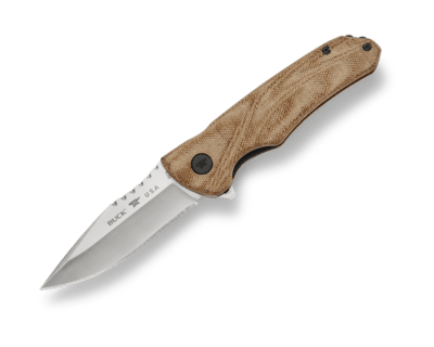 Buck BU-0841TNS Sprint Pro Micarta kapesní nůž 8 cm, přírodní hnědá, Micarta