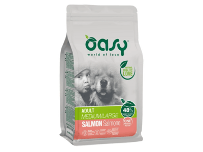 OADODALS1200A Oasy One Animal Protein OAP ADULT MEDIUM/LARGE SALMON 12kg